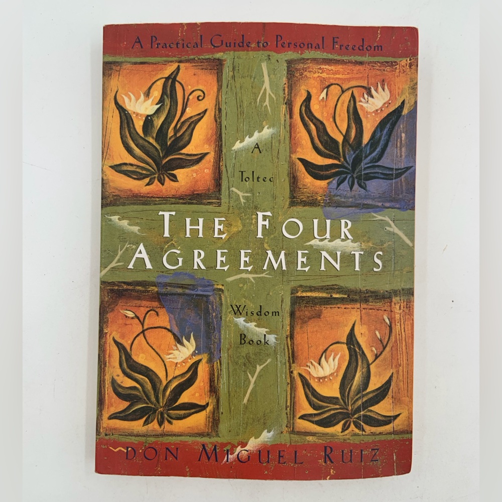 🌹New Listing🌹NWT The Four Agreements: A Toltec Wisdom Book - by Don Miguel Ruiz